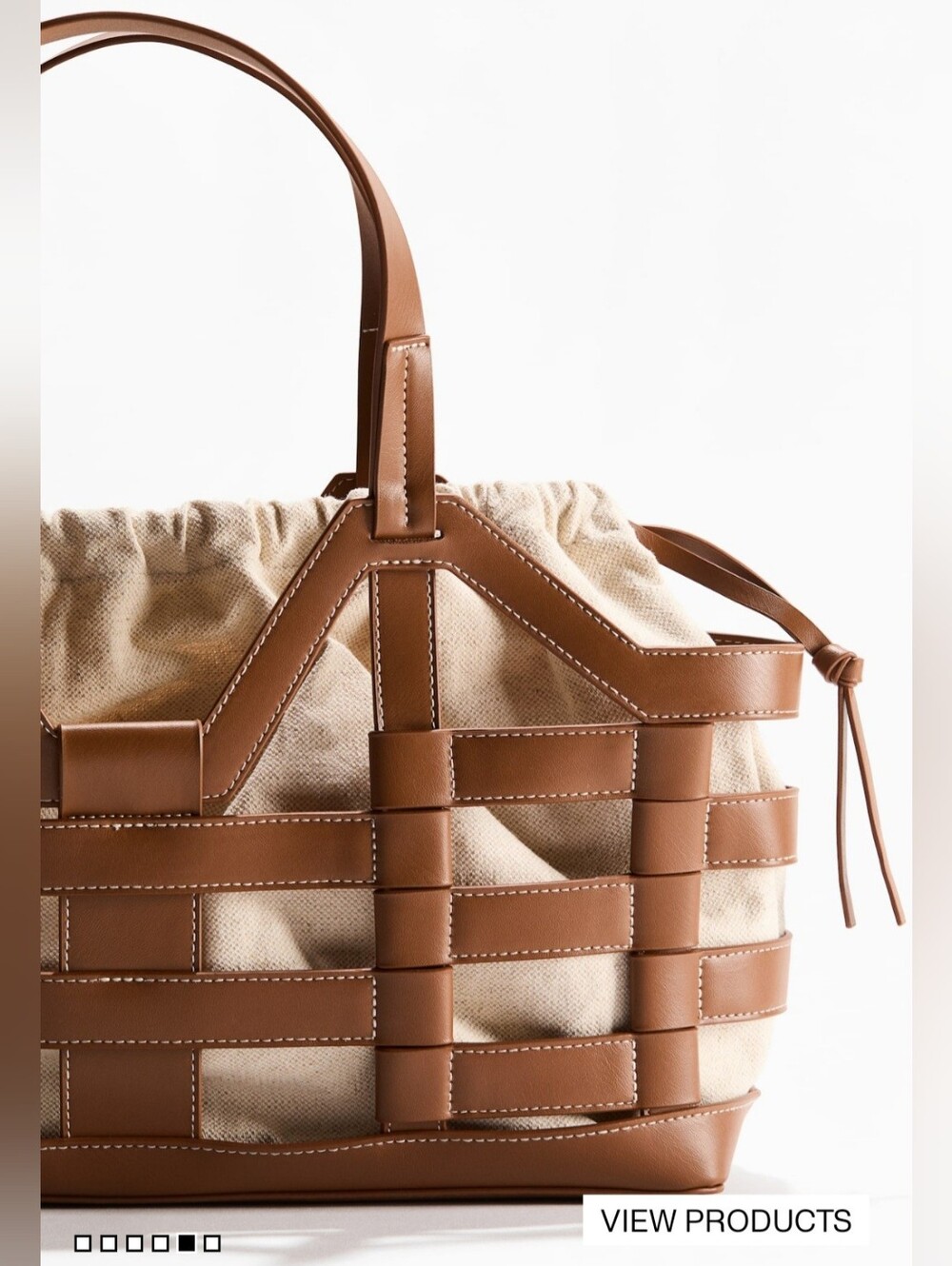 H&M Drawstring Tote - Picture 4 of 5